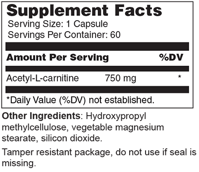 Acetyl L-Carnitine 750