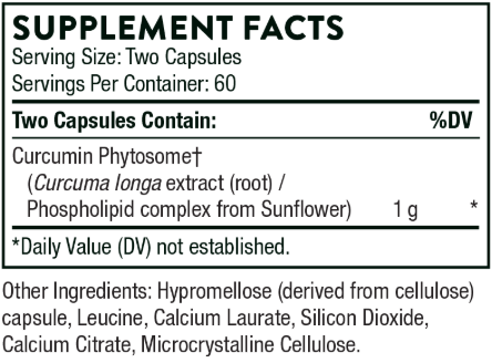 Curcumin Phytosome by Thorne