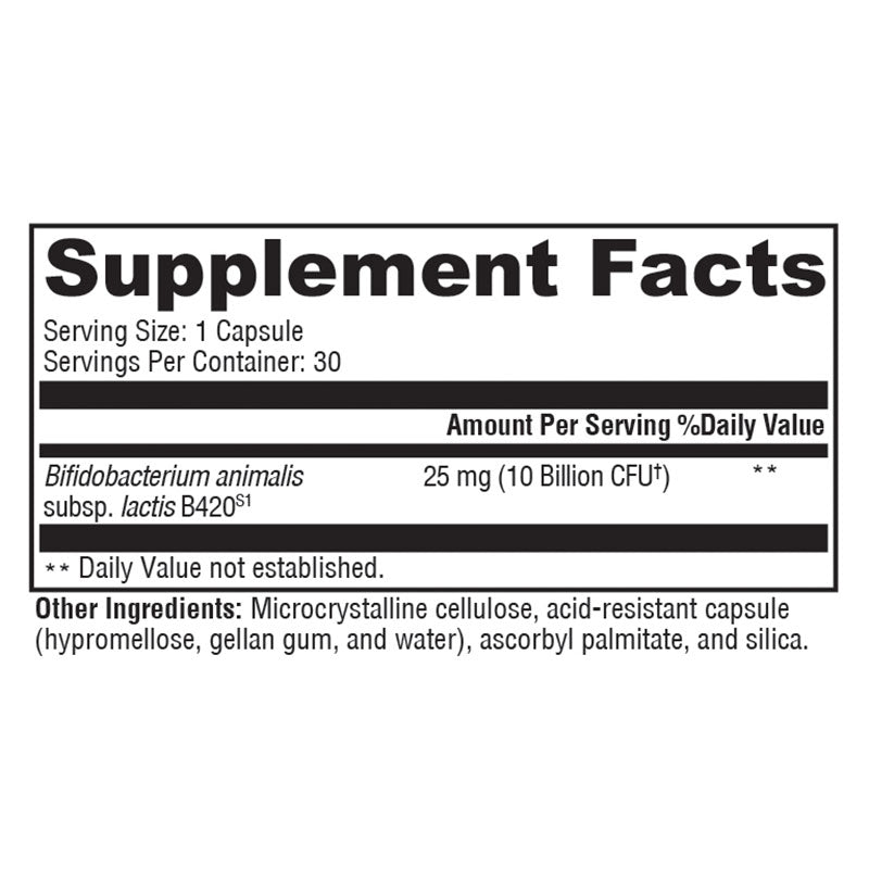 Flourish Biotic Lean Supplement Facts