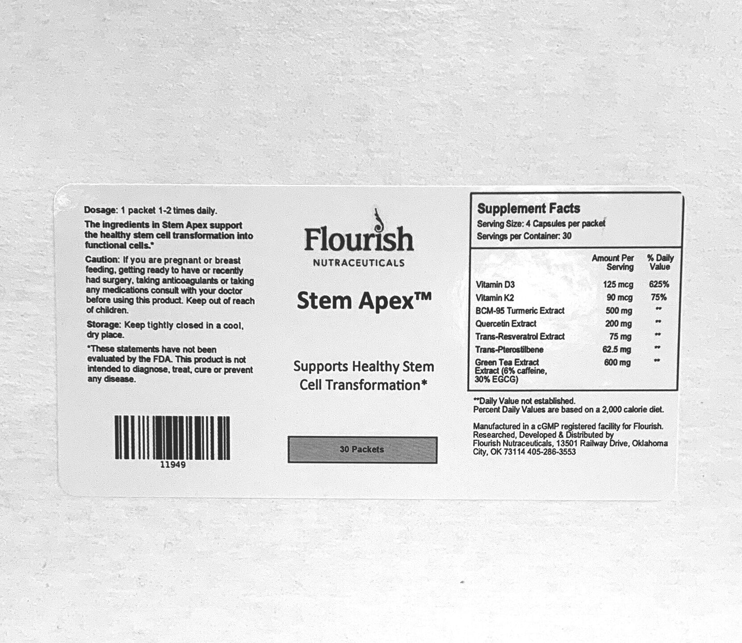 Stem Apex 30 packets