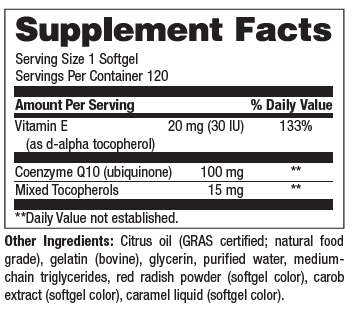 Vital CoQ10 CF 100mg