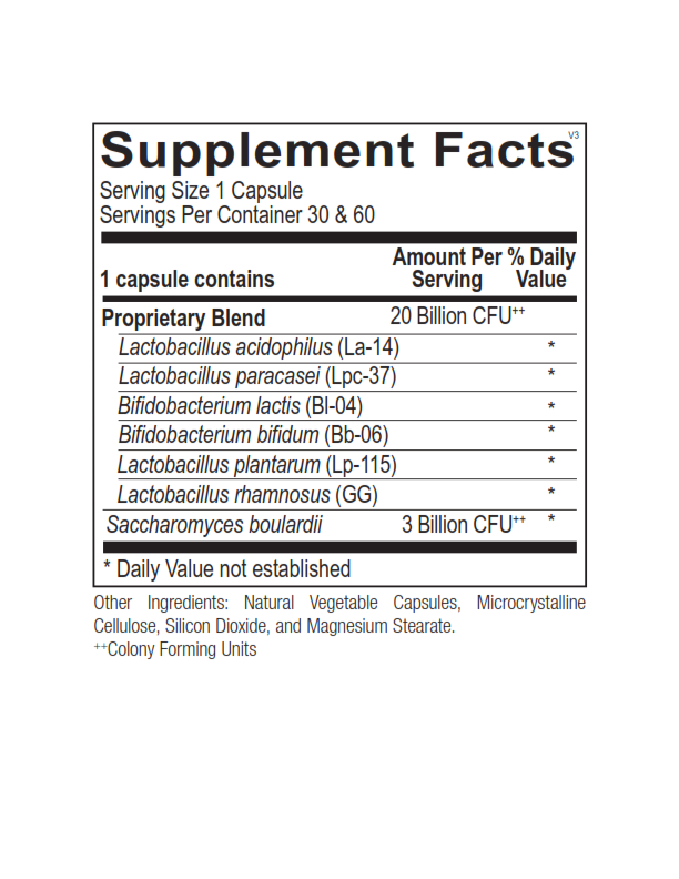 Ortho-Biotic 20 Billion per Capsule